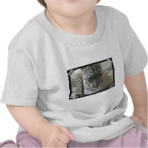 Gullig snöLeopard T-shirt