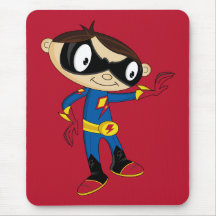 Gullig Superheropojke Mus Mattor