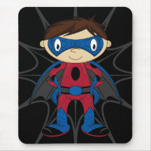 Gullig Superheropojke Musmattor