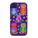 Gullig tecknadiPhone 4 Fodral-Kompis tuffa Deco ug