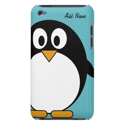 Gullig tecknadpingvin - iPod handlag Case-Mate iPod Touch Skydd