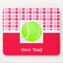 Gullig tennisboll mus matta