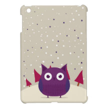 Gullig uggla iPad mini cases
