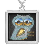 Gullig uggladesign halsband