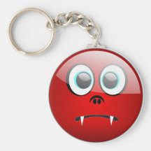 GULLIG VAMPYRSMILEY NYCKEL RING