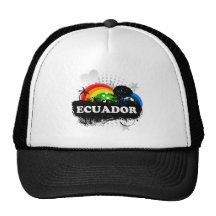 Gulliga fruktiga Ecuador Trucker Keps