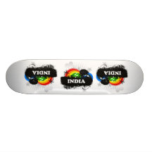 Gulliga fruktiga Indien Skate Deck
