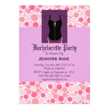 GULLIGA inbjudan för Bachelorette partyformgivare