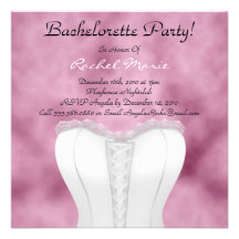 GULLIGA inbjudan för Bachelorette partyformgivare