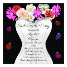 GULLIGA inbjudan för Bachelorette partyformgivare