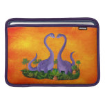 Gulliga och romantiska Dinosaurs MacBook Sleeves