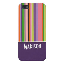 Gulliga randar; Lilor iPhone 5 Cover