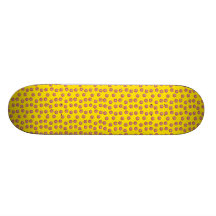Gulliga rosa Donuts Skateboard