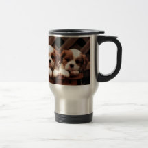 Gulliga valpar kaffe mugg