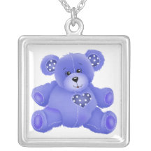 Gulligt babybjörnhalsband