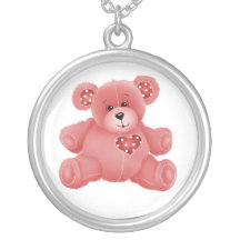 Gulligt babybjörnhalsband