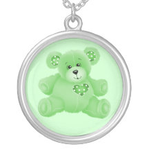 Gulligt babybjörnhalsband