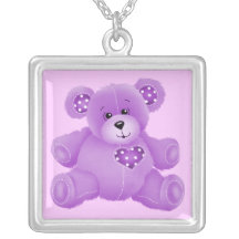 Gulligt babybjörnhalsband