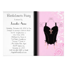 Gulligt Bachelorette party Anpassade Inbjudan