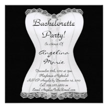 Gulligt Bachelorette party Inbjudan