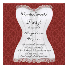 Gulligt Bachelorette party Anpassade Tillkännagivande