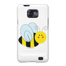 Gulligt bi samsung galaxy s2 fodral