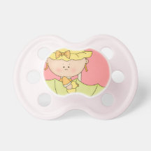 Gulligt Ducky flickaparaplygummi Bebis Napp