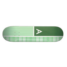 Gulligt ljust - grön pläd skate board