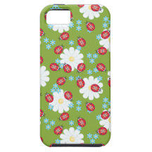 Gulligt nyckelpigamönster iPhone 5 Case-Mate fodral