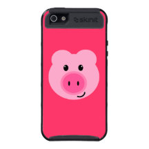 Gulligt rosa fodral för grisiPhone 5