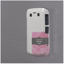Gulligt rosa vintageblackberry boldfodral Case-Mate blackberry case