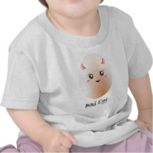 Gulligt rötägg tee shirt
