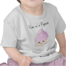 Gulligt som en muffin tshirts