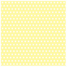 Gult polka dotsmönster. Spotty. Photo Cutout