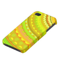 Gult ringer iPhone 4 iPhone 4 Cases