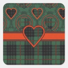 Gunn skottTartan Klistermärken