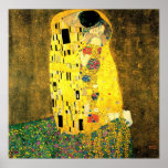 Gustav Klimt - kyssaffischen