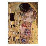Gustav Klimt ~ kyssen Hälsnings Kort