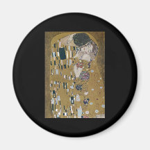 Gustav Klimt kyssen Magneter