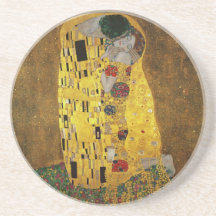 Gustav Klimt kyssen Underlägg
