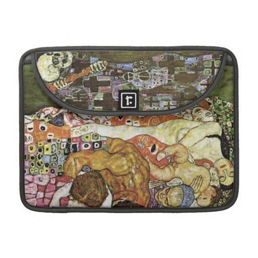 Gustav Klimt ~-liv och död Sleeve För MacBook Pro