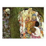 Gustav Klimt ~-liv och död Vykort
