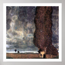Gustav Klimt ~ Thunderstormaffischen