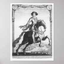 Gustavus Adolphus II, kung av sverigen, på Affischer