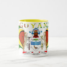 Guyana_Coat av Arms-558 Kaffe Muggar