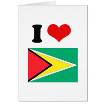Guyana Hälsningskort