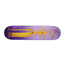 Gyckelmakaren (lilor) anpassningsbara skateboard