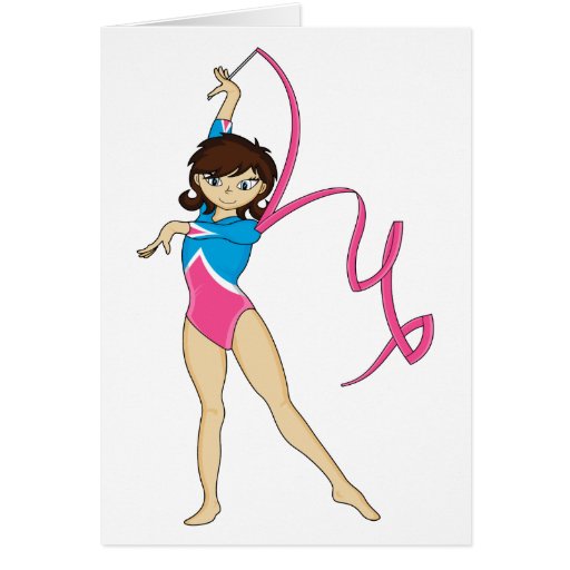 Gymnast med bandkortet