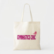 Gymnastikchic hänger lös tote bag