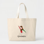 Gymnastikflicka Tote Bag